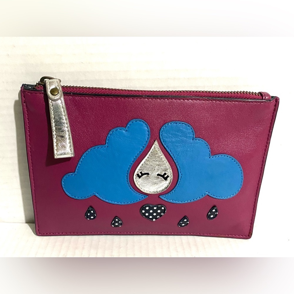 Miss Albright Pink and Blue Clutch
